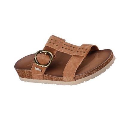 Női Skechers Arch Fit Granola - Sun-Days Szandál Barna | HU51010