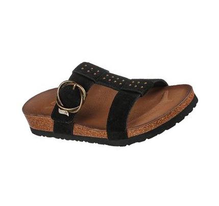 Női Skechers Arch Fit Granola - Sun-Days Szandál Fekete | HU51034