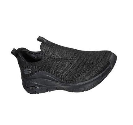 Női Skechers Arch Fit - Keep It Up Slip Ons Fekete | HU4024R