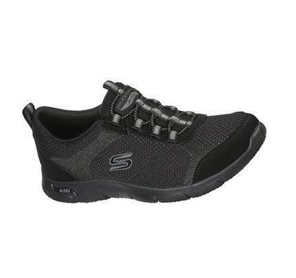 Női Skechers Arch Fit Refine - Her Best Alkalmi Cipő Fekete | HU4013X