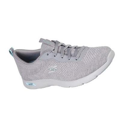 Női Skechers Arch Fit Refine - Lavish Alkalmi Cipő Szürke | HU4374L