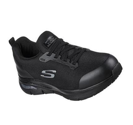 Női Skechers Arch Fit SR - Evzan Munkacipő Fekete | HU3946R