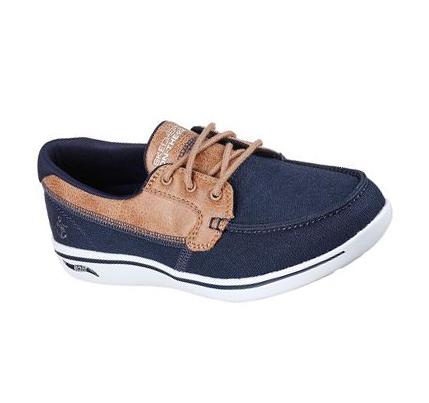 Női Skechers Arch Fit Uplift - Cruise'n By Slip Ons Sötétkék | HU4238A
