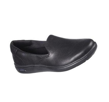 Női Skechers Arch Fit Uplift - To The Beat Flats Fekete | HUA8674