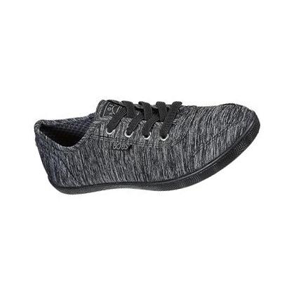 Női Skechers BOBS B Cute - Fresh Times Slip Ons Fekete | HUA649D