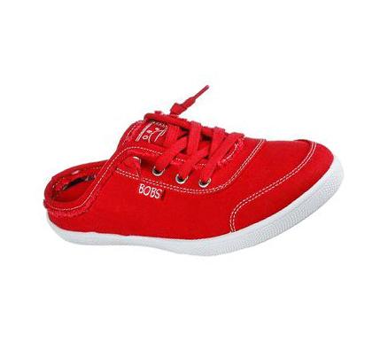 Női Skechers BOBS B Cute - Lemon Squeezy Slip Ons Piros | HU7624L