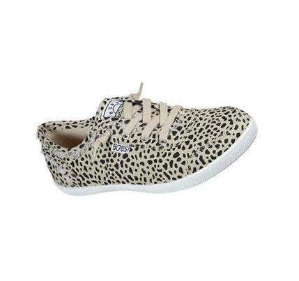 Női Skechers BOBS B Cute - Perrrsonality Slip Ons Leopárd | HUA699G