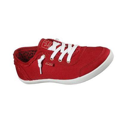 Női Skechers BOBS B Cute Slip Ons Piros | HUA799D