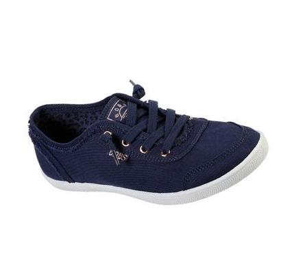 Női Skechers BOBS B Cute Slip Ons Sötétkék | HU6124L