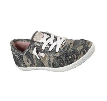 Női Skechers BOBS B Cute - Troop Cutie Slip Ons Camo | HUA724R