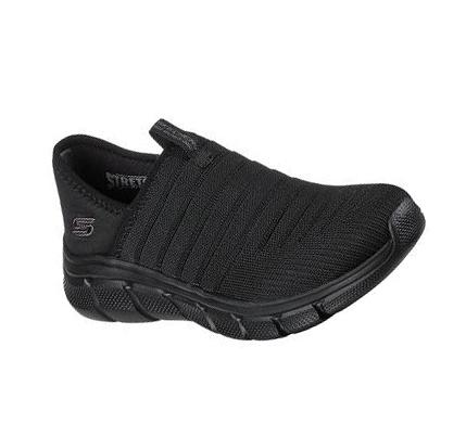 Női Skechers BOBS B Flex - Groove Breeze Slip Ons Fekete | HUI1230