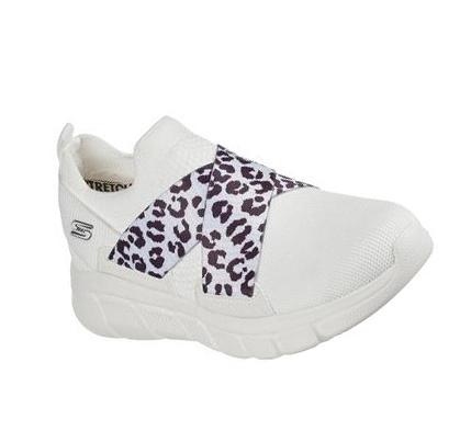 Női Skechers BOBS B Flex - Kitty Kickstart Slip Ons Fehér | HU70794