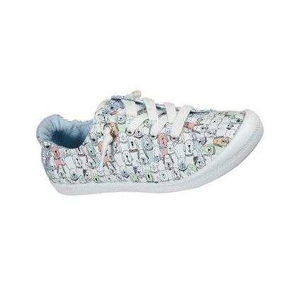 Női Skechers BOBS Beach Bingo - Camp Wag Slip Ons Színes | HUA874L