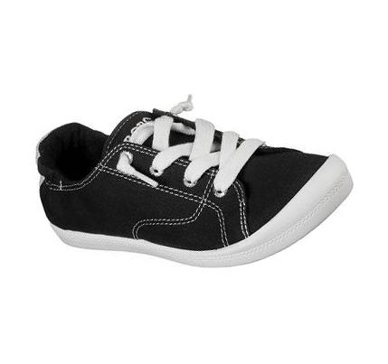 Női Skechers BOBS Beach Bingo - Ditch Day Slip Ons Fekete | HUA8998