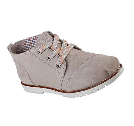 Női Skechers BOBS Chill Lugs - Aspen Green Csizma Barna | HU7713D