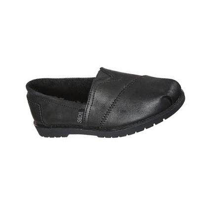 Női Skechers BOBS Chill Lugs - Urban Spell Slip Ons Fekete | HU6504W