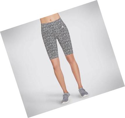 Női Skechers BOBS Heart Eyes Bike Rövidnadrág Leopárd | HU59725