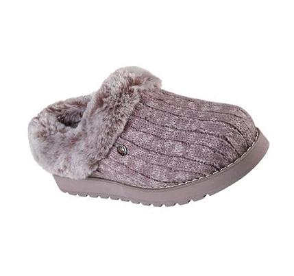 Női Skechers BOBS Keepsakes - Ice Angel Papucs Lila | HU6376L