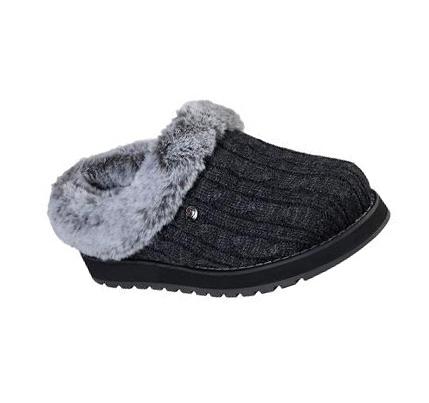 Női Skechers BOBS Keepsakes - Ice Angel Papucs Szürke | HU6378L