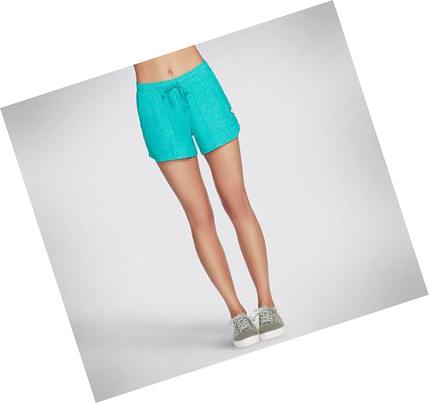 Női Skechers BOBS Paw Cozy Rövidnadrág Türkiz | HU51098