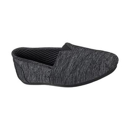 Női Skechers BOBS Plush - Express Yourself Alkalmi Cipő Fekete | HU61498