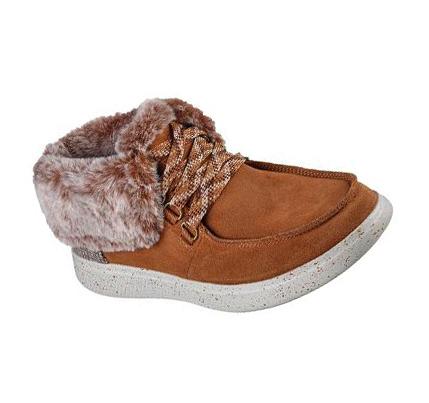 Női Skechers BOBS Skipper - Mushers Delight Csizma Barna | HU7788L