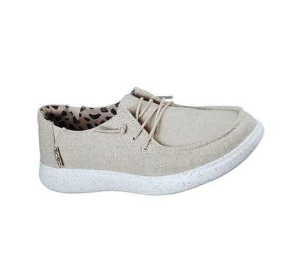 Női Skechers BOBS Skipper - Sneak A Cat Slip Ons Bézs | HUI138R