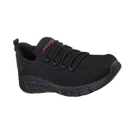 Női Skechers BOBS Sport B Flex - Color Connect Slip Ons Fekete | HU66090