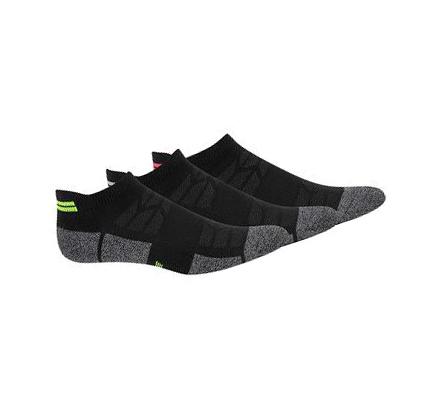 Női Skechers Bamboo Low Cut - 3 Pack Zokni Fekete | HU3272B