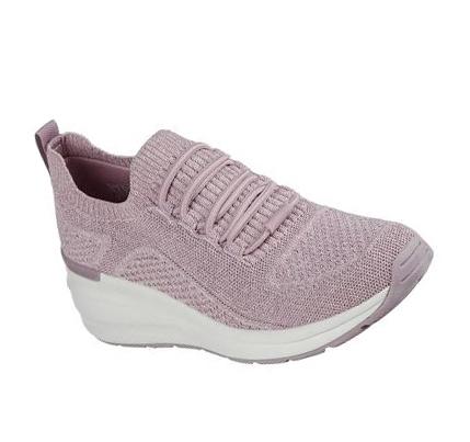 Női Skechers Billion - Woven Walks Éktalpú Cipő Lila | HU3078S