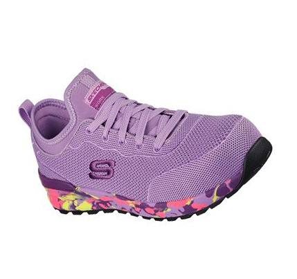 Női Skechers Bulklin - Balran Comp Toe Munkacipő Lila Színes | HU5596L