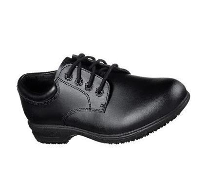 Női Skechers Caviar II SR Munkavédelmi Cipő Fekete | HU49214