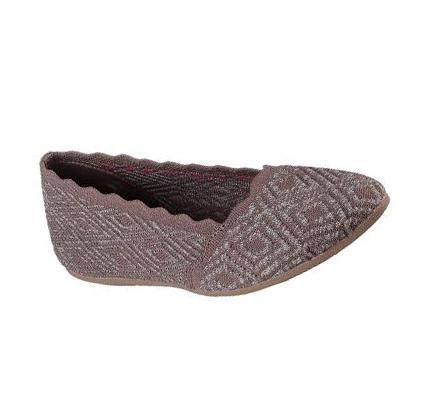 Női Skechers Cleo 2.0 Flats Sötétszürke Barna | HUA801E