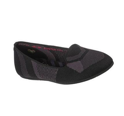 Női Skechers Cleo 2.0 - I'm Impressed Flats Fekete Szürke | HUA967P