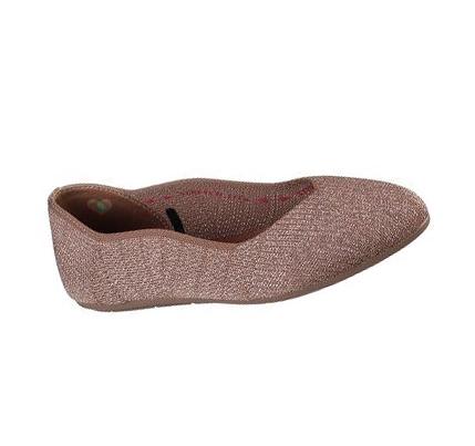 Női Skechers Cleo 2.0 - Shimmering Flats Bézs | HUA955D