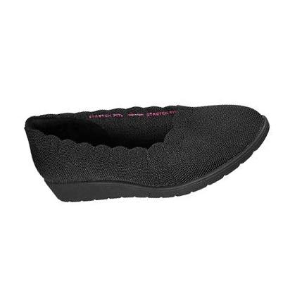 Női Skechers Cleo Flex Éktalpú - Spellbind Éktalpú Cipő Fekete | HU3103X