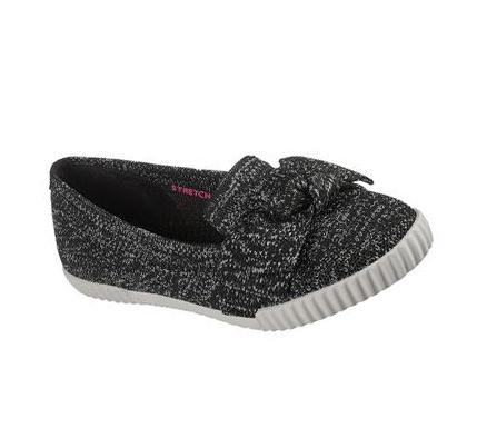 Női Skechers Cleo Maya Flats Fekete | HUA9305