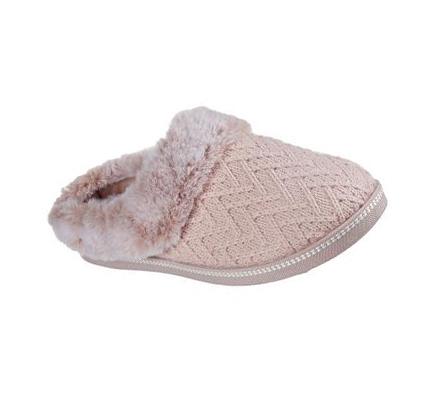 Női Skechers Cozy Campfire - Home Essential Papucs Rózsaszín | HU61805