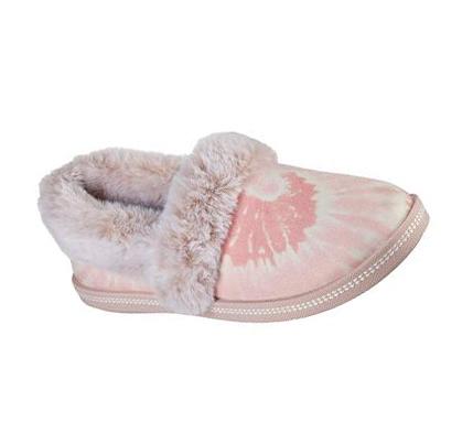 Női Skechers Cozy Campfire - Slumber Party Papucs Rózsaszín | HU6153D
