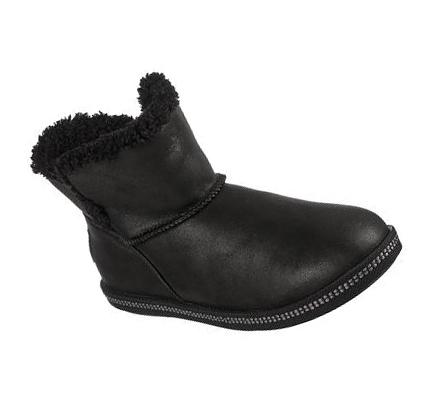 Női Skechers Cozy Campfire - Song-Birds Papucs Fekete | HU61285