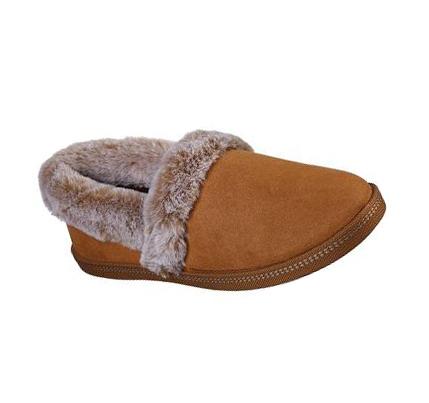 Női Skechers Cozy Campfire - Team Toasty Papucs Barna | HU6203B