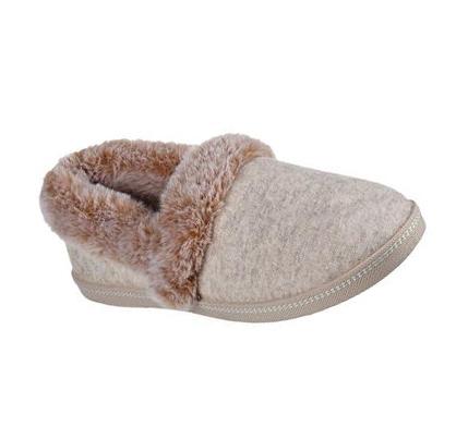 Női Skechers Cozy Campfire - Wakey Wakey Papucs Barna | HU61670