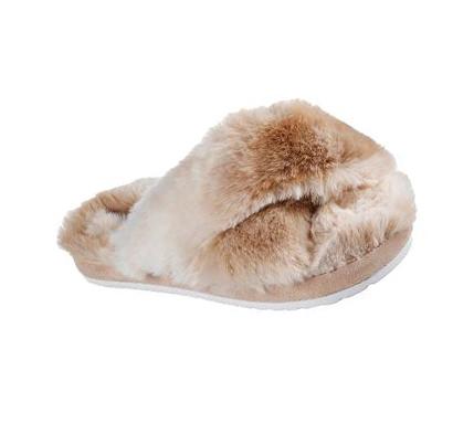 Női Skechers Cozy Papucs - Cute Ombre Papucs Bézs | HU64034