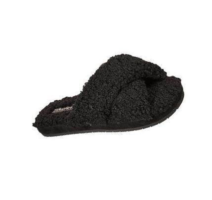 Női Skechers Cozy Papucs Papucs Fekete | HU5728L