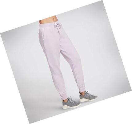 Női Skechers Diamond Jogger Nadrág Levendula | HU5294C