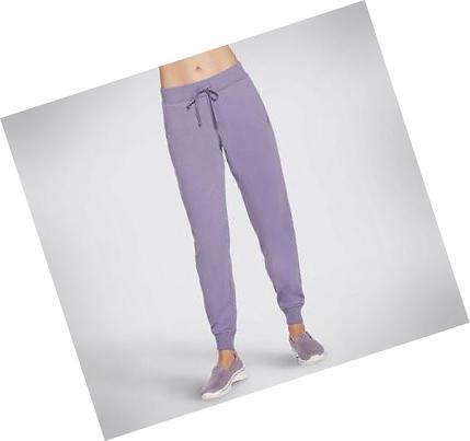 Női Skechers Diamond Jogger Nadrág Lila | HU53090