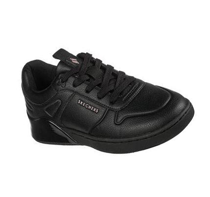 Női Skechers Double Gloss Alkalmi Cipő Fekete | HUI3138