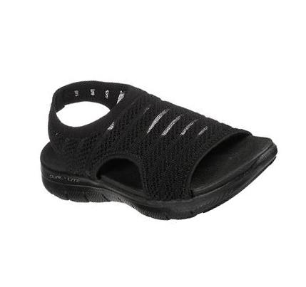 Női Skechers Flex Appeal 2.5 - Boldest Szandál Fekete | HU46678