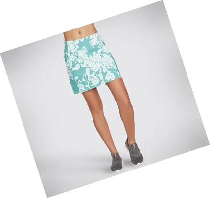 Női Skechers Flourish HW Rövid Szoknya Türkiz | HU58093