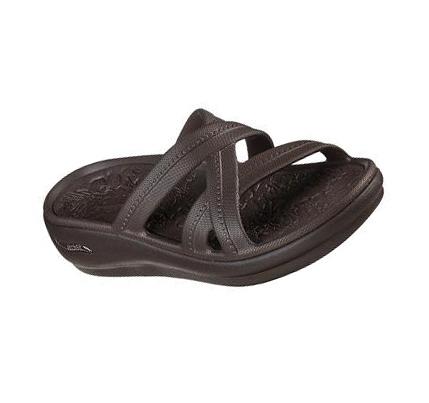 Női Skechers Foamies: Arch Fit Ascend - Avenue Szandál Csokoládé | HU4267P